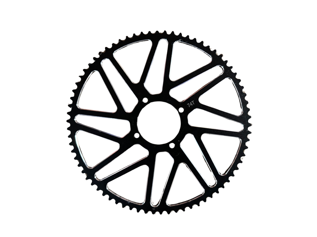 Razor #35 Rear Sprocket - 74T Black Milled Aluminum