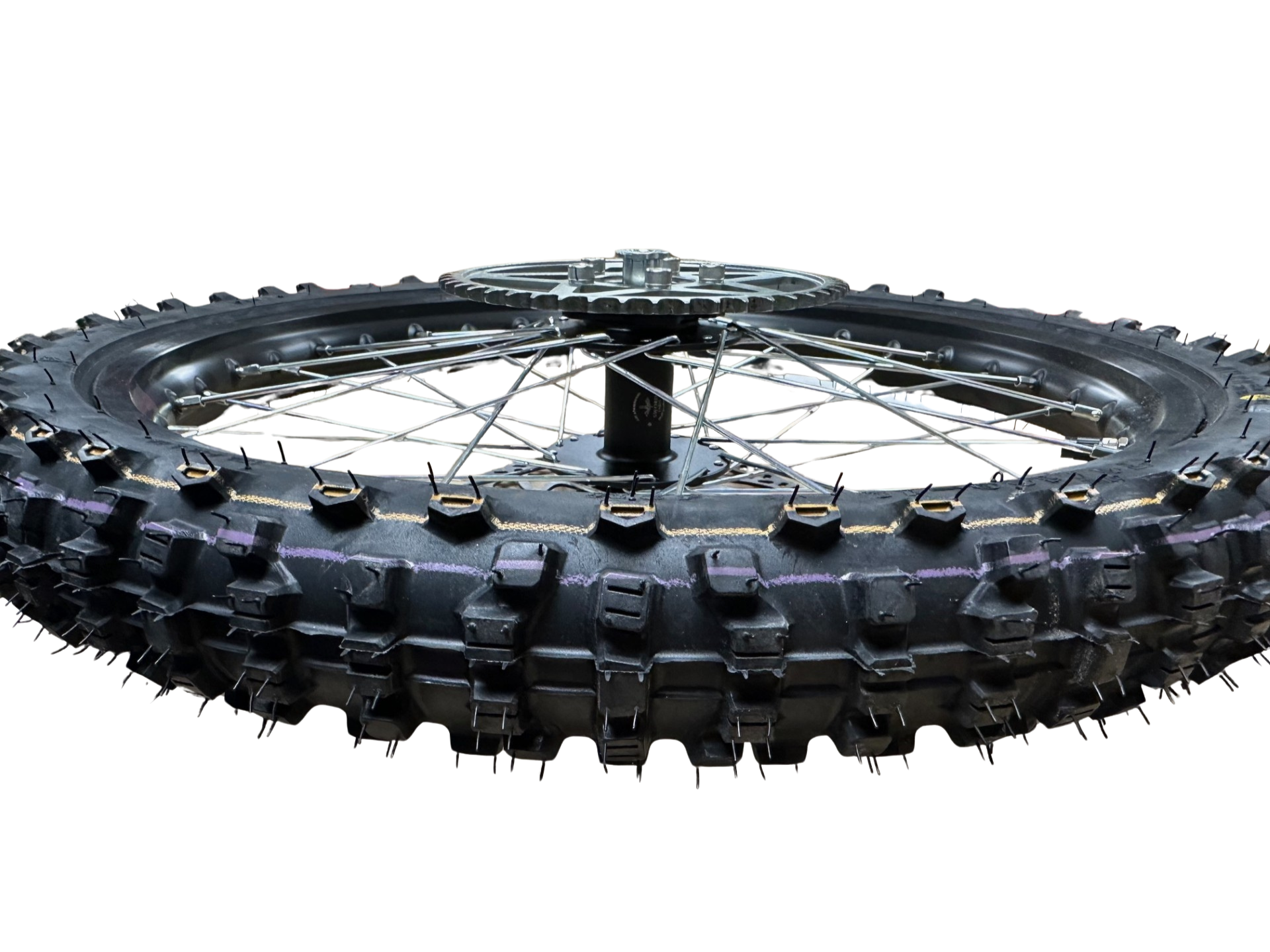 Surron Light Bee X Rear Wheel With Tire, Sprocket, & Brake Disc
