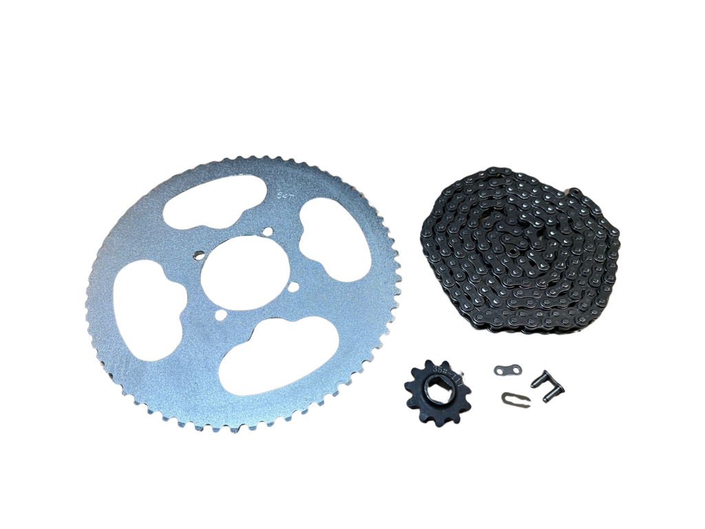 Razor #35 Chain & Sprocket Kit | FW11 / GTS11 MAX TORQUE Chain Kit (11