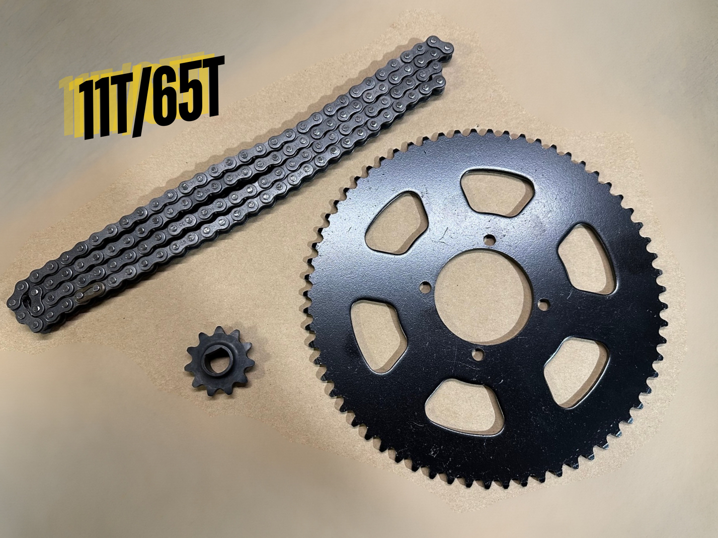 Sotion FW11 #35 Chain & Sprocket Kit for Razor Bike (Steel)