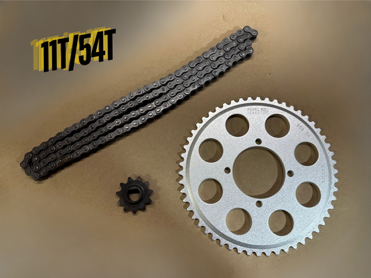 Sotion FW11 #35 Chain & Sprocket Kit for Razor Bike (Aluminum)