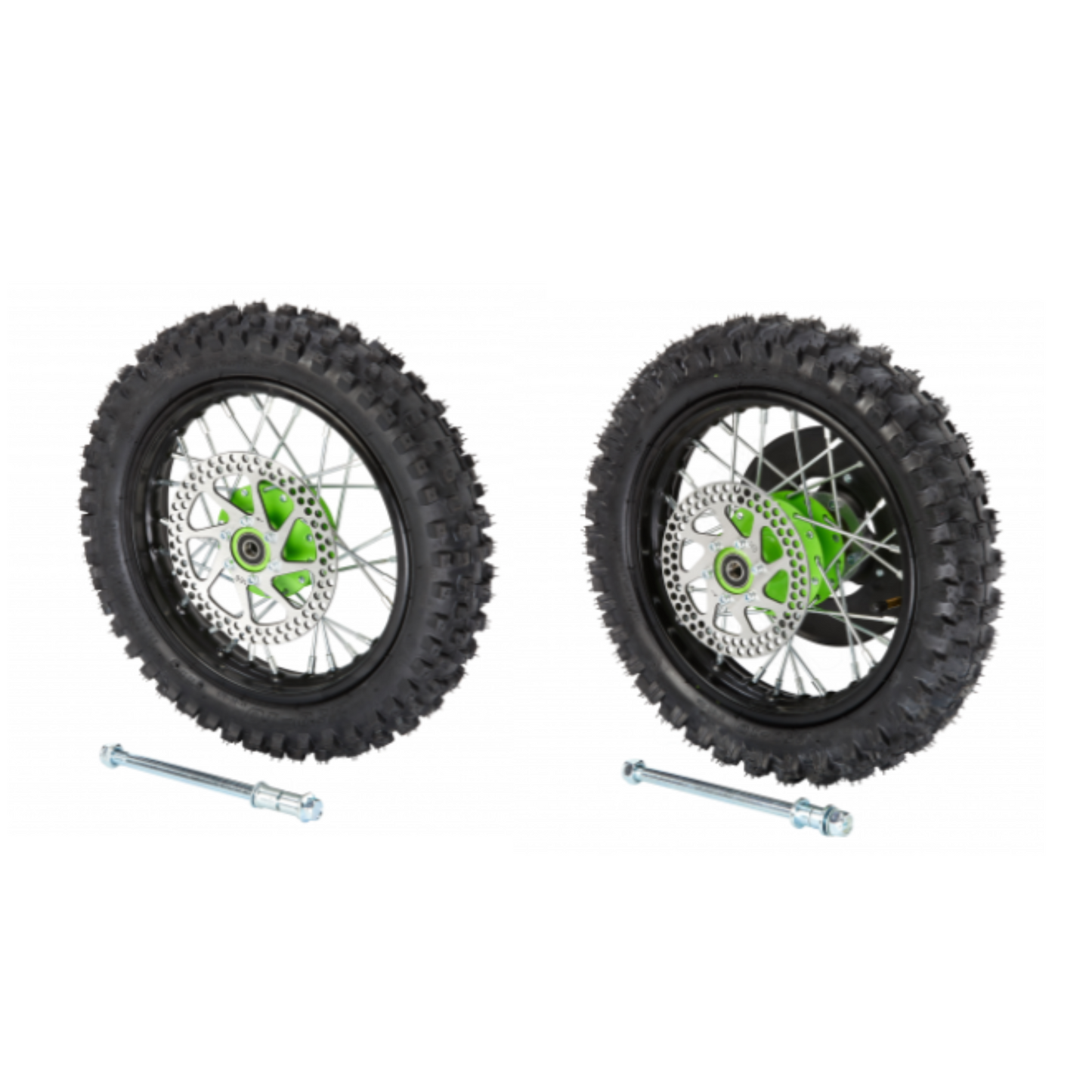 SX500 Wheel Set (Green/Black)