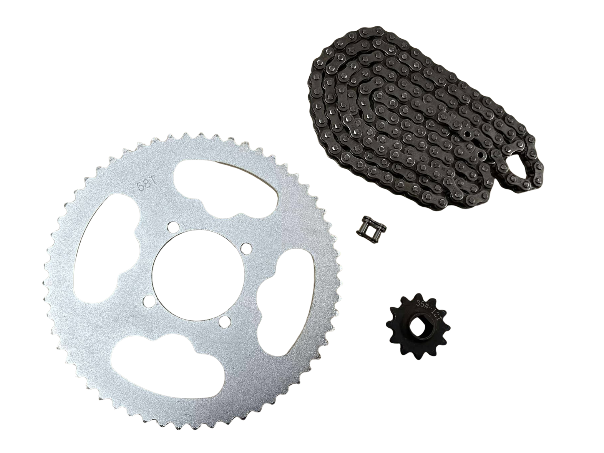 Razor #35 Chain & Sprocket Kit | FW11/GTS11 "Every Day Rider" Chain Kit (12T/58T)