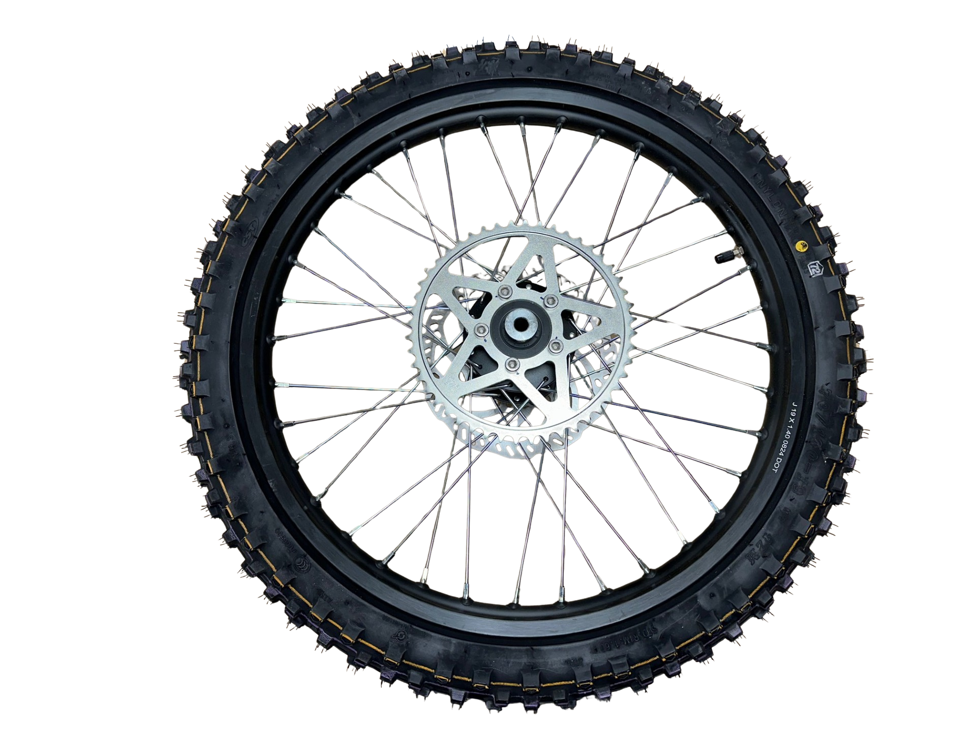 Surron Light Bee X Rear Wheel With Tire, Sprocket, & Brake Disc